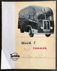 SEDDON MARK 7 - 3 TONNER TRUCKS Sales Brochure 1954 GOODS Tipper TRACTOR