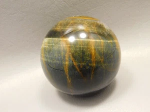 Tigerauge Kugel Rock Tigerauge Stein 2 Zoll oder 50 mm Kugel #O13 - Bild 1 von 12