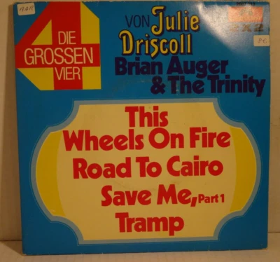 JULIE DRISCOLL Brian Auger & Trinity - Die Grossen vier💡2x2 7" Single Polydor - Bild 1 von 4