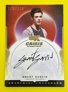 CZX Crisis on Infinite Earths Autograph GG-BA Grant Gustin / Barry Allen 108/115