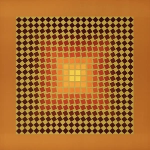 "CTA-105-OR"" von Victor Vasarely" - Bild 1 von 2