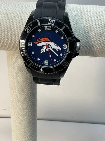 Denver Broncos NFL Rubber Sports Watch by SPARO Cover