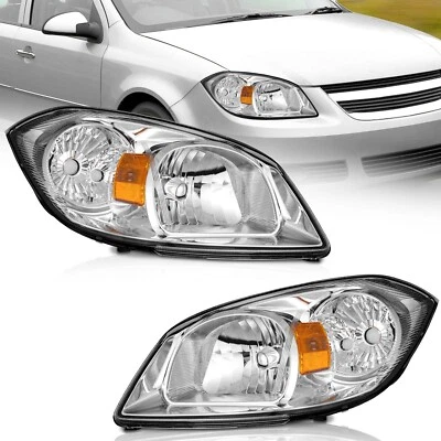 WEELMOTO Headlights For 2005-2010 Chevy Cobalt 07-09 Pontiac G5 05-06 Pursuit - Image 1 of 4