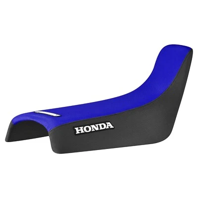 Honda XR 650L 1993-2024 pinza cubierta de asiento todo negro/azul estándar #215 logotipo Foto 1 de 4