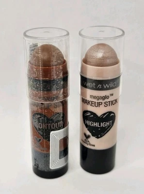 Wet n Wild MegaGlo Highlighter Stick When The Nude Strike & Contour Call Me Mapl - Image 1 of 3