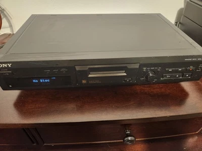 Gravador player Sony MDS-JE330 MiniDisc Deck - Imagem 1 de 4