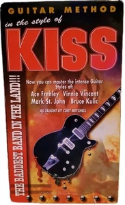 Guitar Method In The Style Of KISS (1997) VHS Rare Guitar Lessons By Ace Frehley - Picture 1 of 3