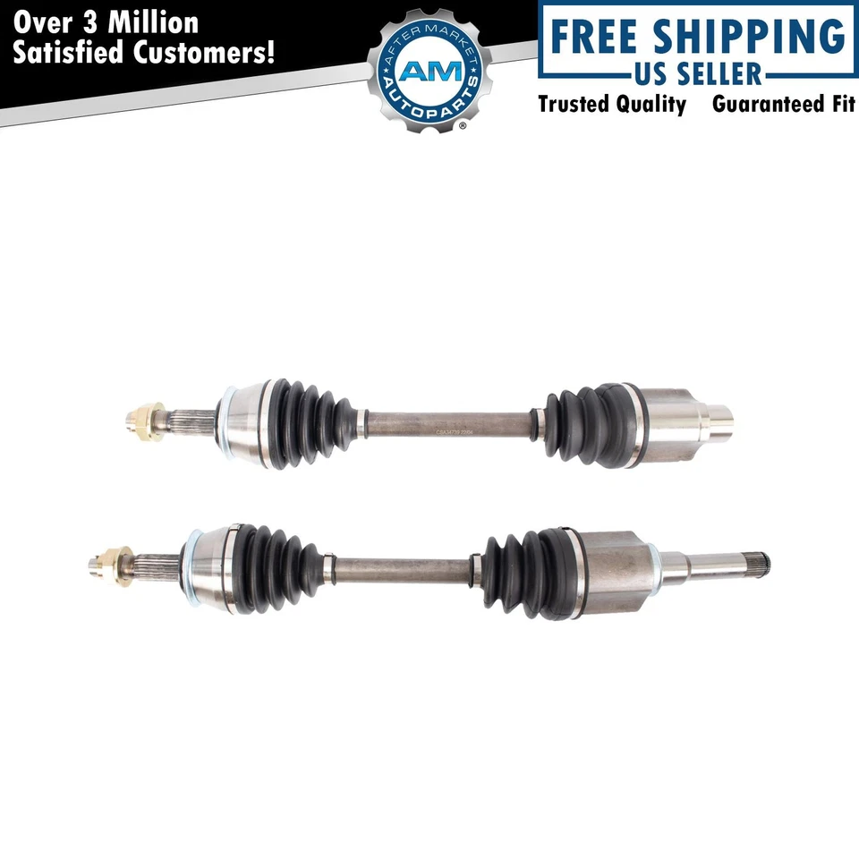 Front CV Axle Shaft Set Fits 2013-2019 Buick Encore 2013-2021 Chevrolet Trax - Image 1 of 4