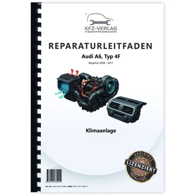 Audi A6 Typ 4F 2004-2011 Heizung Belüftung Klimaanlage Reparaturanleitung - Bild 1 von 4