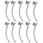10 Pack XFITTING 3/8" OD Compression x 1/2" FNPT Faucet Supply Line, 18" Long