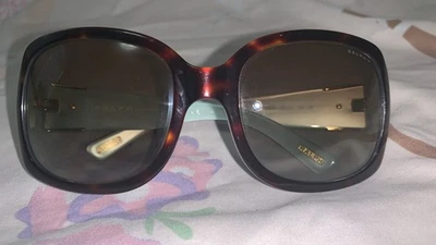 RALPH LAUREN RA5031 601/T5 58 19 120 TORTOISE & MINT BLACK HAVANA POLARIZED - Image 1 of 4