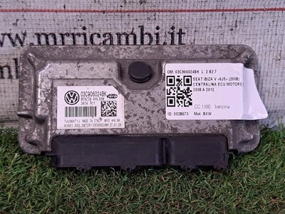 CENTRALINA MOTORE PER SEAT Ibiza Serie 03C906024BK BXW benzina 1390 (08>12) - Immagine 1 di 3