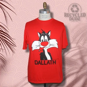 Vintage 1983 Dallath Warner Bros. Sylvester die Katze Größe Large T-Shirt Dallas - Bild 1 von 13