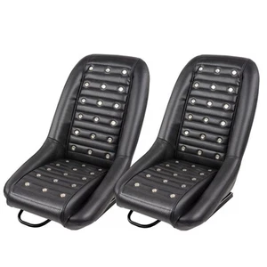 Coppia Sedili Vintage con borchie - Imagen 1 de 3