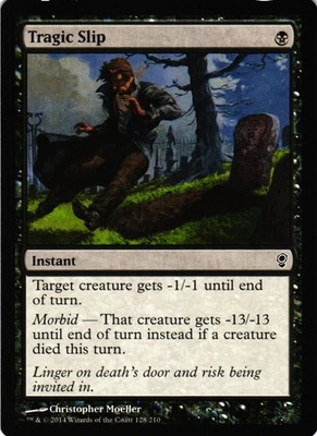MTG TCG - Tragic Slip 128 Conspiracy - NM Free Shipping $5+ - Image 1 of 2