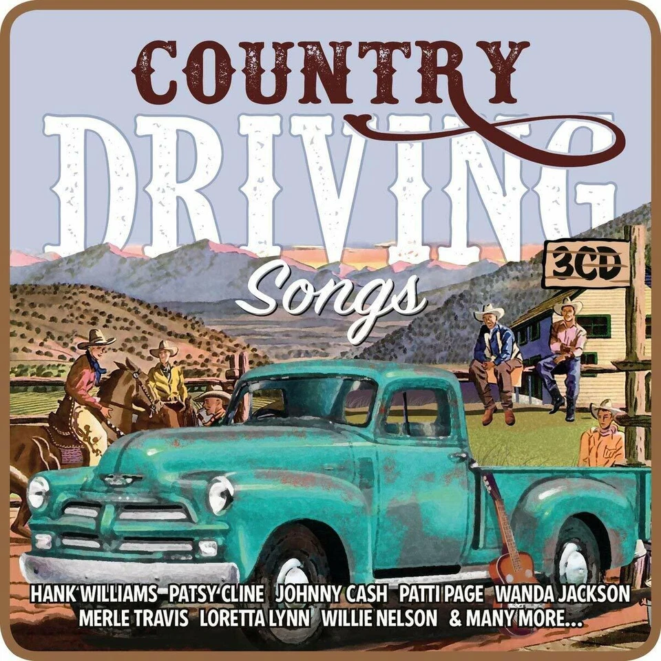 COUNTRY DRIVING SONGS (LIM METALBOX ED)  3 CD NEU - Bild 1 von 1