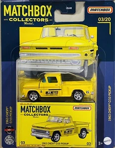 Matchbox Collectors 2021 #3 1963 Chevy C/10 Pickup - Picture 1 of 2