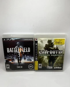 Lote de juegos playstation 3 - Call Of Duty 4 y Battle Field 3 - CIB - Probado. - Imagen 1 de 8