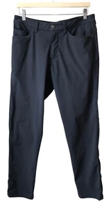 Lululemon ABC Classic Fit Warpstreme 5 Pocket Hose Herren Größe 32/31 dunkelgrau - Bild 1 von 10