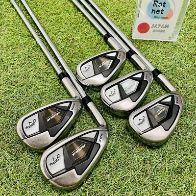 LH Callaway ROGUE ST 2022 model Iron set 6789P 5pcs Stiff Flex Golf Club Japan - Image 1 of 4