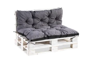 Palettenauflage Palettenkissen Palettensofa Euro Paletten Dunkelgrau 120x80x45 - Bild 1 von 1