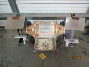 Dayton 10" Bench Grinder Model 2LKT3B 1hp 3 Phase 220/440 Volts - Picture 1 of 12