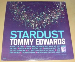 TOMMY EDWARDS - Stardust (LP, 1960) Very Good+ - Picture 1 of 1