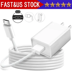 3/6ft Micro USB Fast Charging Cable Cord For Samsung Android Phone Charger - Picture 1 of 20