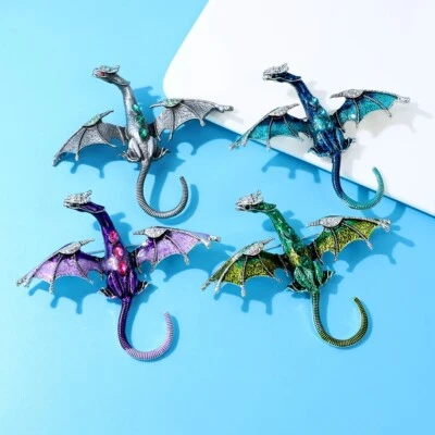Dragon Brooch Animal Brooch Jewelry Foto 1 de 4