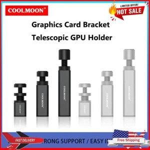 2/5Pcs COOLMOON Non-slip Graphics Card Bracket Magnetic Base for ATX/M-ATX/ITX - Afbeelding 1 van 18