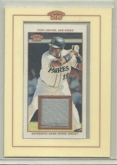  2002 Topps 206 Relics #TGW Tony Gwynn Jsy A1 (ref44143) - Image 1 of 1