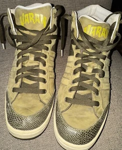Adidas Americana Hi Consortium VARAN Snakeskin Olive Green size 11.5 us 915512 - Picture 1 of 13