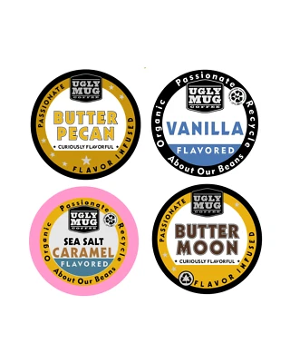 Cápsulas K-Cup - Taza de café fea - Paquete de variedad, café con sabor, 96 ct. Envío gratuito Foto 1 de 4