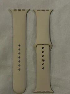 Genuine Apple Watch Band Sport Band (45mm) Sand M/L No Box Never used - Zdjęcie 1 z 2
