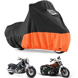 Motorcycle Cover for Softail Dyna Shadow Cruiser Standar Heritage Classic 114 - Picture 1 of 8