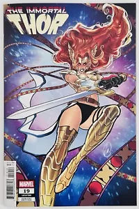 Cómics de Marvel Immortal Thor #19 (variante de incentivo para minoristas de Angela 1:25) 2025 - Imagen 1 de 6