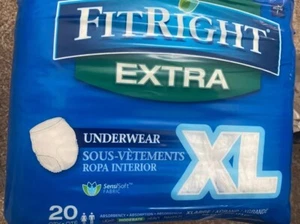 FitRight EXTRA Unterwäsche Größe XL Unisex mäßige Saugfähigkeit 20er Pack - Bild 1 von 4