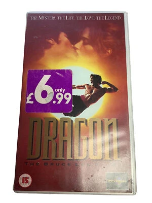 Bruce Lee Dragon VHS Tape Martial Arts Video Tape 1993 The Bruce Lee Story 15 - Image 1 of 4