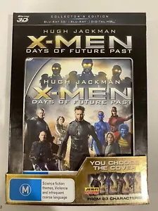 X-Men Days of Future Past (2014) 3D + Blu-ray Region B. Free Post - Picture 1 of 7