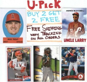 2021 Topps Archives Base (181+) Inserts RC HOF Stars Buy 2 Get 2 FREE Ships FREE