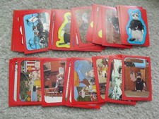 RARE Lot of 32 Vintage 1983 Topps Perlorian Cats Stickers 