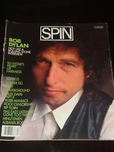 SPIN magazine Bob Dylan, Husker Du, Miles Davis, Sly Stone, Squeeze, Rip Torn - Picture 1 of 1