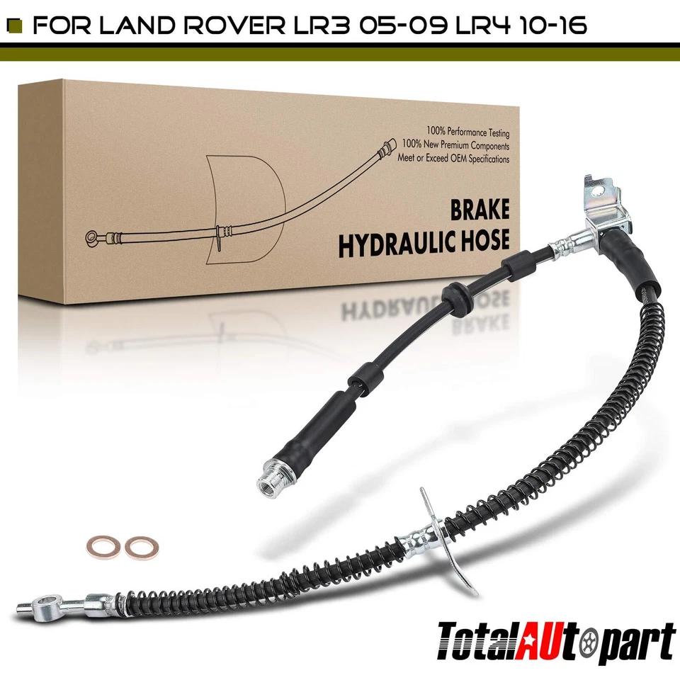 Manguera hidráulica de freno para Land Rover LR4 2010-2016 LR3 2005-2009 parte delantera izquierda Foto 1 de 4