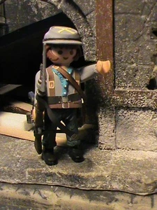PLAYMOBIL CUSTOM SOLDADO CONFEDERADO (AMERICA 1861) REF-0001 BIS - Imagen 1 de 12