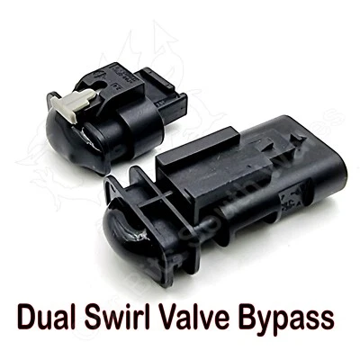 DUAL Swirl Valve Bypass Resistor Plug Fix Fits Mercedes V6 Diesel OM642 - Image 1 of 4