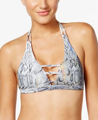 Rachel Roy 145402 Womens Rainbow Snakeskin Bikini Top Swimsuit Size X-Small - Image 1 of 2