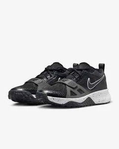 Nike Air Zoom Diamond Elite Turf Black White Baseball DZ0503 003 Men's Size 13 - Picture 1 of 10