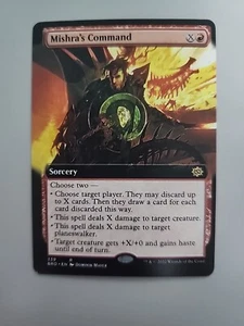 MTG Mishra's Command The Brothers' War 339 senza confini raro - Foto 1 di 1