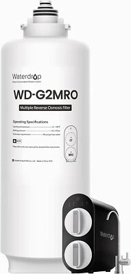 Waterdrop WD-G2MRO Filter, 2-year Lifetime,Used for Reverse Osmosis System - Image 1 of 4