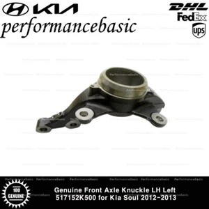 Genuine Front Axle Knuckle LH Left 517152K500 for Kia Soul 2012-2013 - Picture 1 of 3
